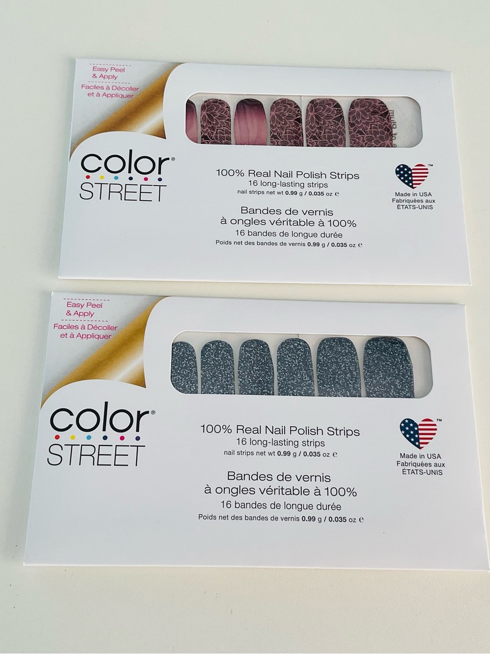 Rare & Retired Color Street Nail Strips - 2 Set Bundle!